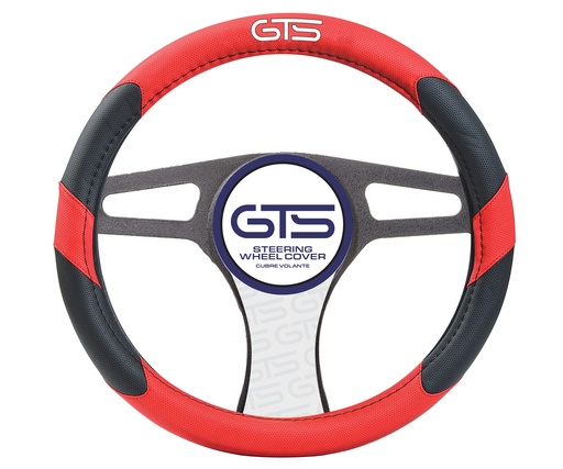 [SWCGTSBR] CUBRE VOLANTE GTS NEGRO/ROJO