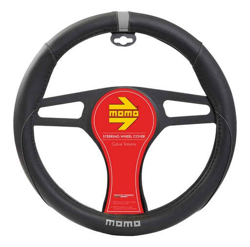 [SWC010BG] CUBRE VOLANTE MOMO GRIS