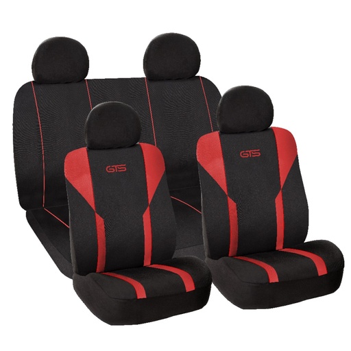 [SCGTSBR] FUNDAS CUBRE ASIENTOS NEGRO/ROJO