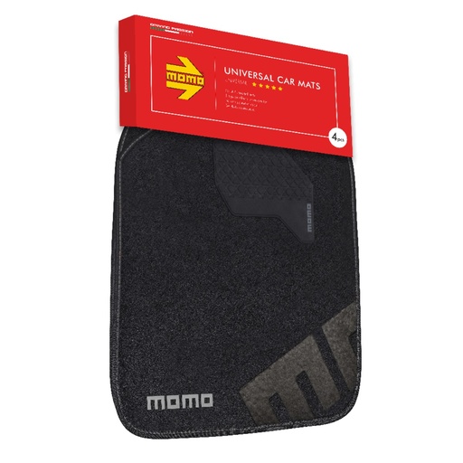 [MUCM007BG] TAPETE AUTO ALFOMBRA NEGRO/GRIS